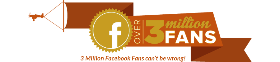3 million facebook fans