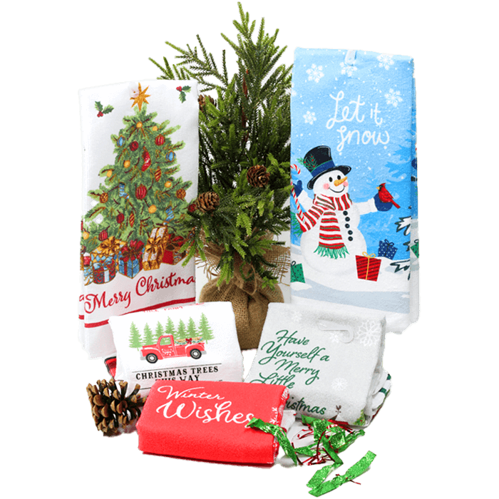FREE Christmas Towel